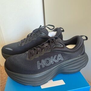 Women's HOKA Bondi 8 Running Shoes
1127952-Black-Black - size 8.5B